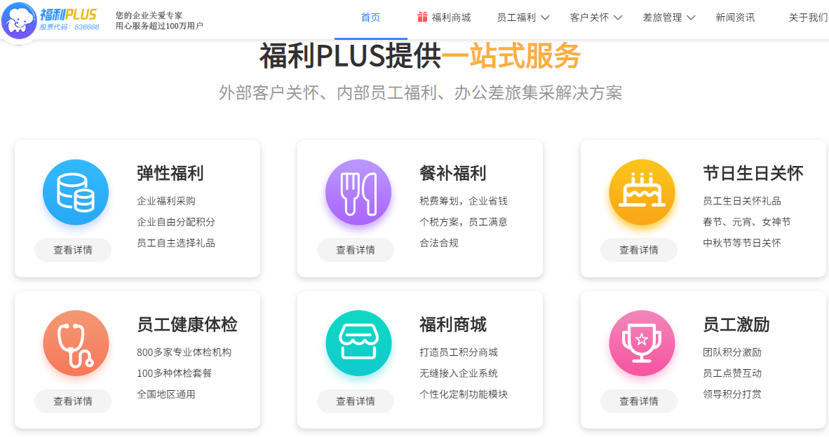 福利plus為企業提供員工福利整體解決方案 福利plus為企業提供員工福利整體解決方案
